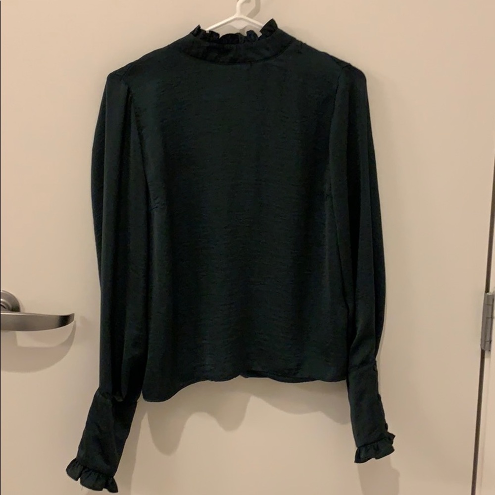 ASOS Silk Top with Open Back